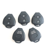 3 Buttons Car Remote Key Case Shell without key blade For Toyota Camry Corolla RAV4 Avalon Venza 2007 ~ 2011 Key - 5 pcs