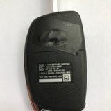 3 Buttons FSK 434Mhz Flip Remote Key With 4D60 Chip for Hyundai Santa Fe IX45 2013 ~ 2015