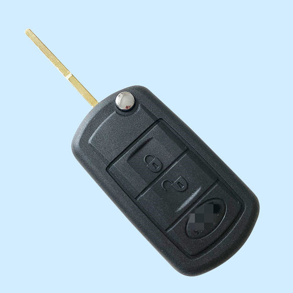 3 Buttons Filp Remote Key Shell for Land Rover - with HU101 Blade - Pack of 5
