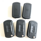 3 Buttons Filp Remote Key Shell for Land Rover - with HU101 Blade - Pack of 5