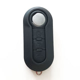 3 Buttons Flip Folding Car Key Shell For Fiat 500 Punto Ducato Stilo Panda Remote Key Case Cover Fob Keyless Entry Fob (5pcs)