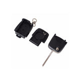 3 Buttons Flip Remote Key Shell for Audi with Large Battery holder - 5 pcs