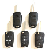 3 Buttons Flip Remote Key Shell for Hyundai Accent - Pack of 5