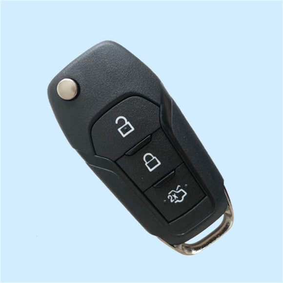 3 Buttons Fold Remote key shell for Ford - Pack of 5