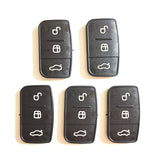 3 Buttons Key Shell Cover for Ford - Pack of 5