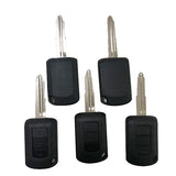 3 Buttons Key Shell For Mitsubishi - 5 pcs