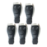 3 Buttons Key Shell for Mercedes Benz Suit for VVDI PCB - 5 pcs