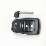 3 Buttons Key Shell for Toyota - Pack of 5