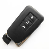 3 Buttons Key Shell for Toyota Smart Remote 5 pcs