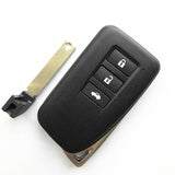 3 Buttons Key Shell for Toyota Smart Remote 5 pcs