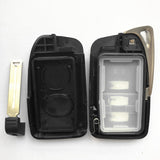 3 Buttons Key Shell for Toyota Smart Remote 5 pcs