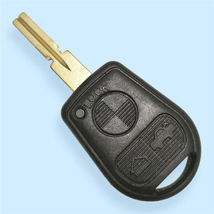 3 Buttons Key Shell with HU58 Blade for BMW - 5 pcs
