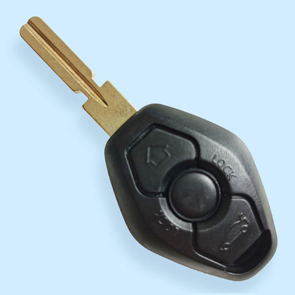 3 Buttons Key Shell with HU58 Blade for BMW - 5 pcs