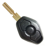 3 Buttons Key Shell with HU92 Blade for BMW - 5 pcs