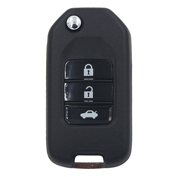 3btns Smart Card Remote Car Key 434Mhz For Honda City Jazz Civic Grace 2015 with NCF2951X HITAG 3 47 CHIP KR5V2X