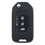 3 Buttons Remote Car Key Fob 433MHz PCF7961X ID47 G Chip For Honda G Marked On The Key Blade