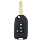 3btns Smart Card Remote Car Key 434Mhz For Honda City Jazz Civic Grace 2015 with NCF2951X HITAG 3 47 CHIP KR5V2X