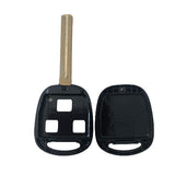 3 Buttons Remote Key Shell TOY40 for Toyota Long Blade - Pack of 5