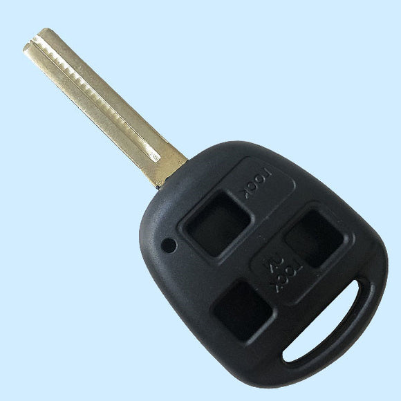 3 Buttons Remote Key Shell TOY48 Short for Toyota - Pack of 5