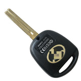 3 Buttons Remote Key Shell TOY48 Short for Toyota - Pack of 5