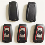 3 Buttons Remote Key Shell for BMW - Red Color - 5 pcs