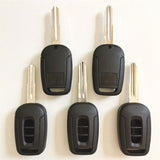 3 Buttons Remote Key Shell for Chevrolet Captiva - Pack of 5