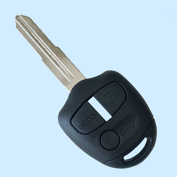 3 Buttons Remote Key Shell for Mitsubishi Pajero - Pack of 5