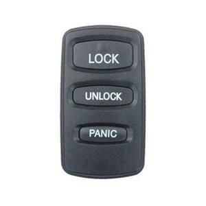 3 Buttons Remote Key Shell for Mitsubishi Pajero - Pack of 5