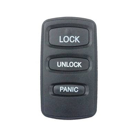 3 Buttons Remote Key Shell for Mitsubishi Pajero - Pack of 5