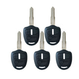 3 Buttons Remote Key Shell for Mitsubishi Pajero - Pack of 5