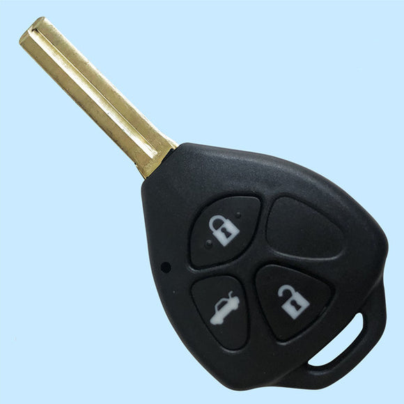 3 Buttons Remote Key Shell for Toyota - Pack of 5
