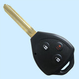 3 Buttons Remote Key Shell for Toyota - Pack of 5