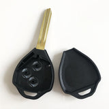 3 Buttons Remote Key Shell for Toyota - Pack of 5