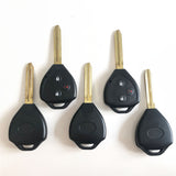 3 Buttons Remote Key Shell for Toyota - Pack of 5