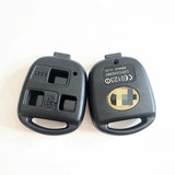 3 Buttons Remote Key Shell for Toyota Land Cruiser YARIS CAMRY RAV4 Corolla PRADO - 5 pcs