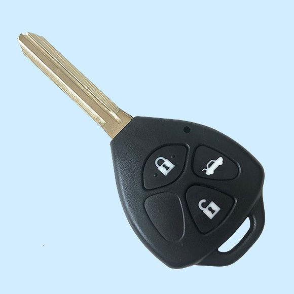 3 Buttons Remote Key Shell for Toyota with TOY43 Blade - 5 pcs