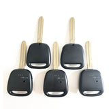 3 Buttons Remote Shell Toy47 for Toyota - Pack of 5