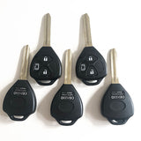 3 Buttons Remote Shell Warda for Toyota Prado 5 pcs