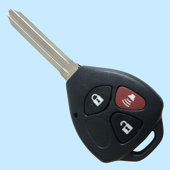3 Buttons Remote keys shell for Toyota 5pcs