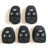 3 Buttons Rubber Pad for Chrysler Jeep Dodge - Pack of 5