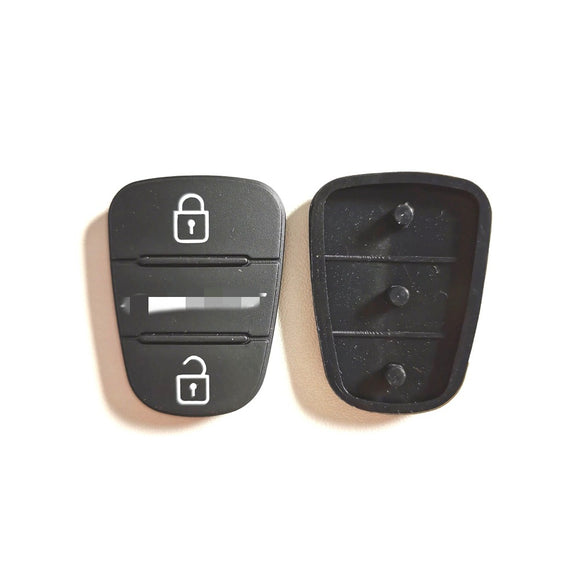 3 Buttons Rubber Pad for Hyundai - 5 pcs