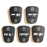 3 Buttons Rubber Pad for Hyundai  - 5pcs
