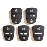 3 Buttons Rubber Pad for Hyundai - 5 pcs
