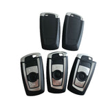 3 Buttons Smart Key Shell for BMW CAS4 - 5 pcs