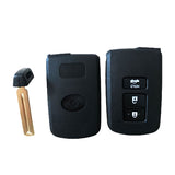 3 Buttons Smart Key Shell for Toyota - 5 pcs