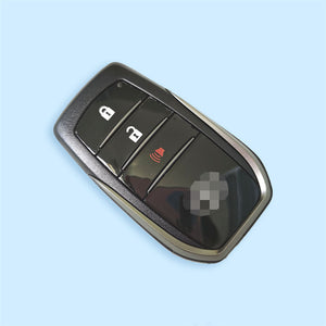 3 Buttons Smart Key Shell for Toyota - Pack of 5