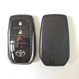 3 Buttons Smart Key Shell for Toyota - Pack of 5