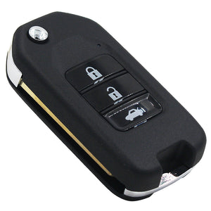 3 btn Remote Control Folding remote key fob With G dot TWB1G761 ID47 chip For Honda City Fit XRV GREIZ 9th generation 433Mhz