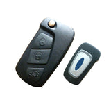 3 button Flip Remote Key Shell for Ford 5 pcs