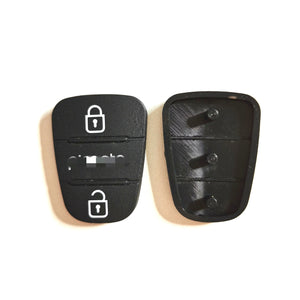 3 button Remote Keys Rubber Button Pad for Kia Picanto 10 pcs